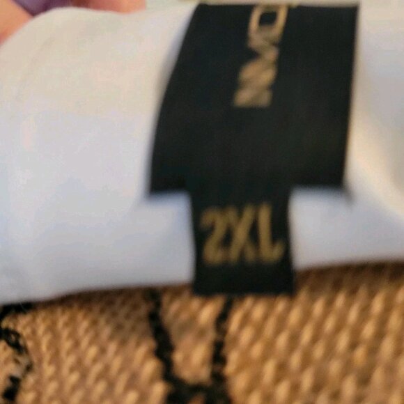 Gown Town White Dress XXL Partially Open Back Pockets Stretch Flowy Skirt - Picture 6 of 8